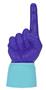UltimateHand Foam Finger Purple Hand/Jersey Combo