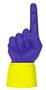 UltimateHand Foam Finger Purple Hand/Jersey Combo