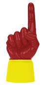 UltimateHand Foam Finger Scarlet Hand/Jersey Combo