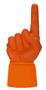 UltimateHand Foam Finger Orange Hand/Jersey Combo