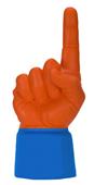 UltimateHand Foam Finger Orange Hand/Jersey Combo