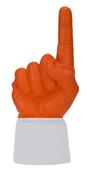 UltimateHand Foam Finger Orange Hand/Jersey Combo