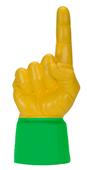 UltimateHand Foam Finger Yellow Hand/Jersey Combo