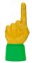 UltimateHand Foam Finger Yellow Hand/Jersey Combo