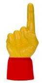 UltimateHand Foam Finger Yellow Hand/Jersey Combo