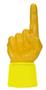 UltimateHand Foam Finger Yellow Hand/Jersey Combo