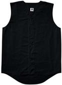 Pro Mesh Sleeveless Button-Front Baseball Jerseys