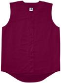 Pro Mesh Sleeveless Button-Front Baseball Jerseys