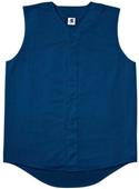 Pro Mesh Sleeveless Button-Front Baseball Jerseys