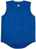 Pro Mesh Sleeveless Button-Front Baseball Jerseys Pro Mesh Sleeveless Button-Front Baseball Jerseys