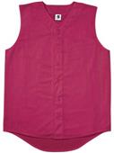 Pro Mesh Sleeveless Button-Front Baseball Jerseys Pro Mesh Sleeveless Button-Front Baseball Jerseys