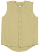 Pro Mesh Sleeveless Button-Front Baseball Jerseys