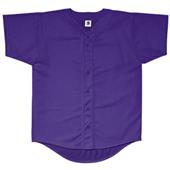 100% Poly Pro Mesh Button-Front Baseball Jerseys