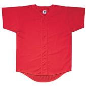 100% Poly Pro Mesh Button-Front Baseball Jerseys