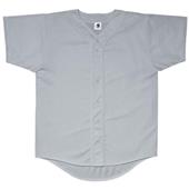 100% Poly Pro Mesh Button-Front Baseball Jerseys