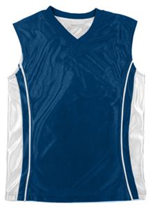 Outside: NAVY, Inside: WHITE