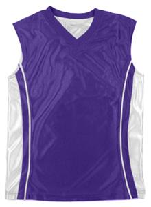 Outside: PURPLE, Inside: WHITE