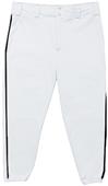 11oz Double Knit Baseball Pants W/Piping Closeout