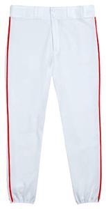 WHITE/SCARLET