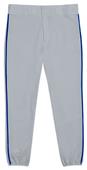 14oz Double-Knit Baseball Pants W/Piping Closeout