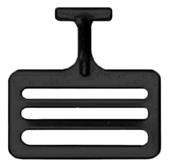 Adams Football Shoulder Pad 1 1/2" Steel T-Hooks Adams Football Shoulder Pad 1 1/2" Steel T-Hooks