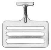 Adams Football Shoulder Pad 1 1/2" Steel T-Hooks Adams Football Shoulder Pad 1 1/2" Steel T-Hooks