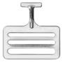 Adams Football Shoulder Pad 1 1/2" Steel T-Hooks