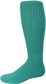 Solid Ribbed Acrylic Soccer Socks Closeout