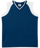 Womens/Girls Sleeveless V Neck Jerseys Closeout