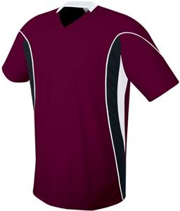 MAROON/BLACK/WHITE