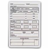 Smitty Football Official's Plastic Game Cards