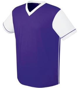 PURPLE/WHITE