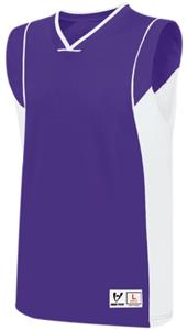 PURPLE/WHITE