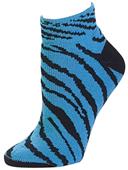Pizzazz Cheerleaders Zebra Stripe Anklet Socks Pizzazz Cheerleaders Zebra Stripe Anklet Socks