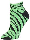 Pizzazz Cheerleaders Zebra Stripe Anklet Socks Pizzazz Cheerleaders Zebra Stripe Anklet Socks