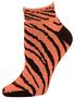 Pizzazz Cheerleaders Zebra Stripe Anklet Socks