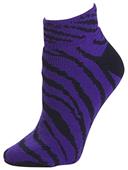 Pizzazz Cheerleaders Zebra Stripe Anklet Socks Pizzazz Cheerleaders Zebra Stripe Anklet Socks