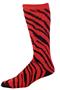 Pizzazz Cheerleaders Zebra Stripe Knee High Socks