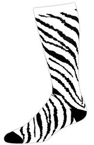 WHITE/BLACK ZEBRA
