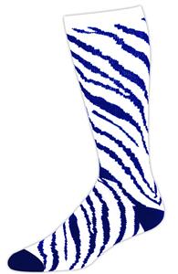 WHITE/ROYAL ZEBRA
