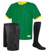 H5 Mini Mesh Reversible Soccer Jersey Uniform Kits