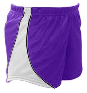 PURPLE W/ WHITE