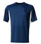 A4 Youth Cooling Performance Color Blocked SS Crew