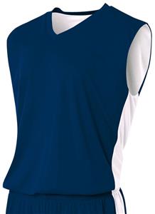 Outside: NAVY, Inside: WHITE