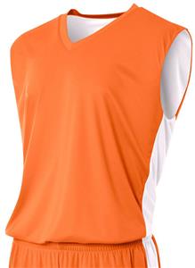 Outside: ORANGE, Inside: WHITE