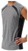 A4 Adult Color Block Performance Muscle Tee CO A4 Adult Color Block Performance Muscle Tee CO