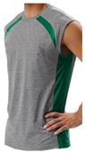 A4 Adult Color Block Performance Muscle Tee CO A4 Adult Color Block Performance Muscle Tee CO