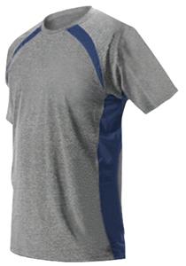 HEATHER GRAY/NAVY (HEN)