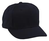 Umpire Adjustable Combination Base Cap 2" Bill