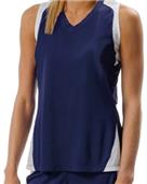 A4 Women's Moisture Management Racer Back Jerseys A4 Women's Moisture Management Racer Back Jerseys